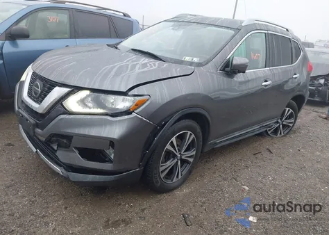 2018 Nissan Rogue Sl из США, поврежденный, VIN 5N1AT2MV4JC842994